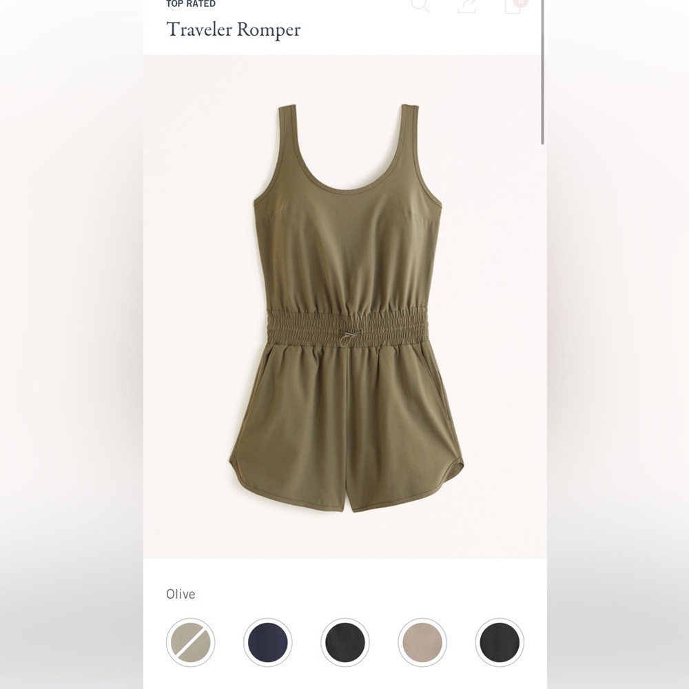 Abercrombie Traveler Romper